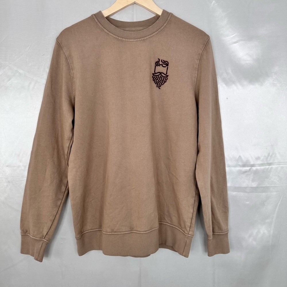 NWT Goodfellow Tan Crewneck Sweatshirt Men's Size Medium